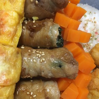 弁当おかず！ほうれん草の肉巻き